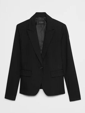 Banana Republic Stretch Twill Classic Blazer